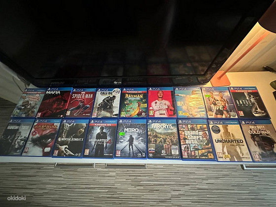 Ps 4 Slim 1TB Limited Edition + 19 mängu !