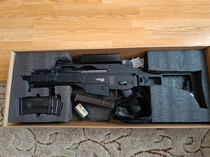 Airsoft G12 G36 specna arms replika + 2 salve + 2 akut koos (1 foto / 7)