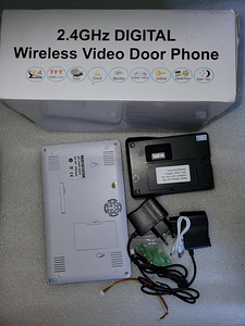 Цифровой беспроводной дверной телефон 2,4G (8 фото из 8)