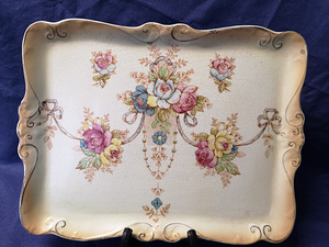 Antiik. Crown Devon Fielding kandik. (1 foto / 7)