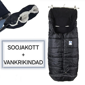 Eisbärchen vankri soojakott + vankrikindad (1 foto / 8)