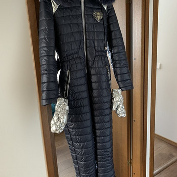 Зимний комбинезон с перчатками S158