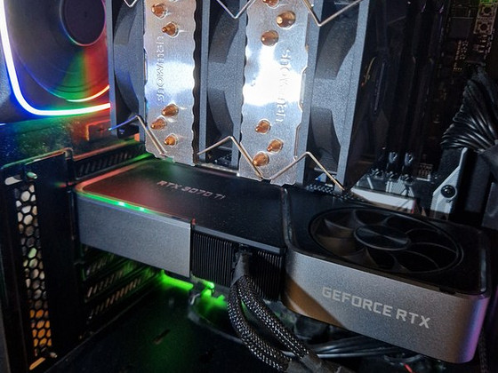 NVIDIA - GeForce RTX 3070 Ti Founders Edition 8GB