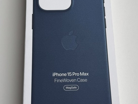 Apple iPhone 15 Pro Max FineWoven Case with MagSafe , Blue