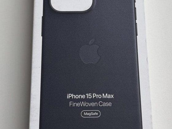 Apple iPhone 15 Pro Max FineWoven Case with MagSafe , Black