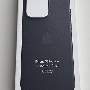 Apple iPhone 15 Pro Max FineWoven Case with MagSafe , Black