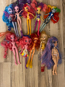 Nukud Equestria girls, rainbow high, Ever After High (1 foto / 1)