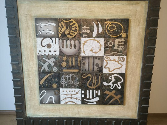 Картина на стену 100x100см