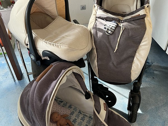 Tutis Nanny 3in1 детская коляска
