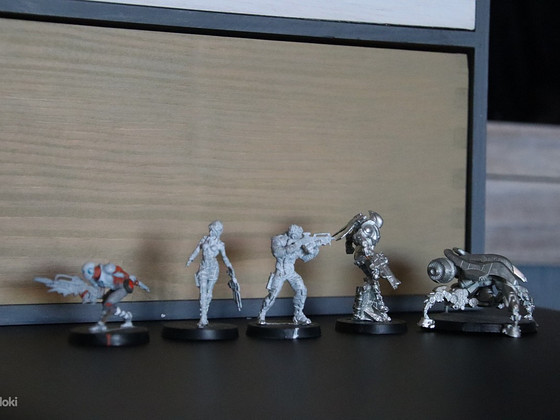 Infinity the game nomad army miniatures