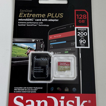 SanDisk Extreme PLUS microSDX 128GB 200MB/s
