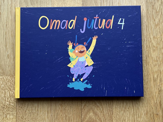 Детская книга на эстонском “Omad jutud 4”