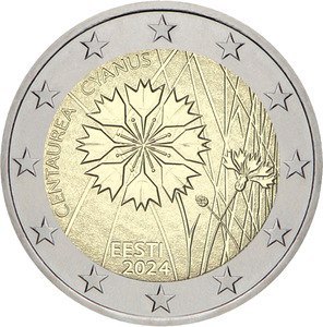 2 Euro василёк (1 фото из 1)