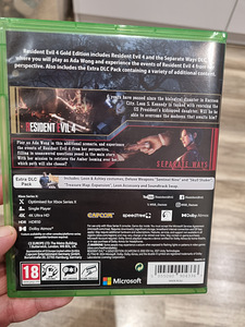 Resident evil 4 remake gold edition xbox (1 foto / 2)