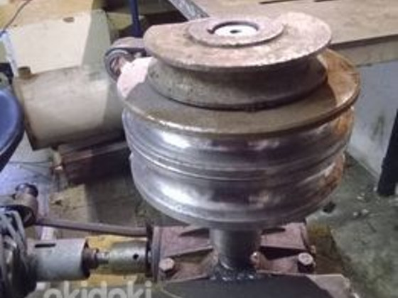 Трубогиб с редуктором работающем от дрели.