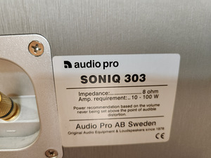 AUDIO PRO - SONIQ CENTER 303 HOME THEATRE SPEAKER (5 фото из 5)