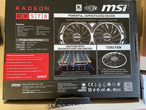 Видеокарта Radeon RX 570 ARMOR 8Gb OC Edition (3 фото из 3)
