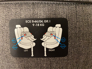 Cybex turvatool grupp 1 (9-18 kg) koos turvalauaga (6 foto / 7)