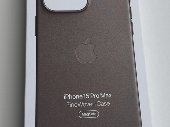 Apple iPhone 15 Pro Max FineWoven Case with MagSafe , Taupe