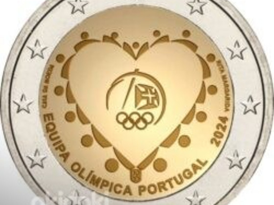 2 евро Португалия 2024 UNC