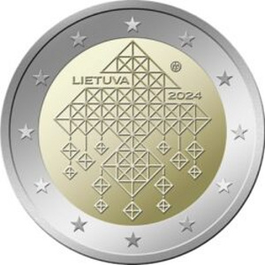 2 euro Leedu 2024 UNC (1 foto / 2)