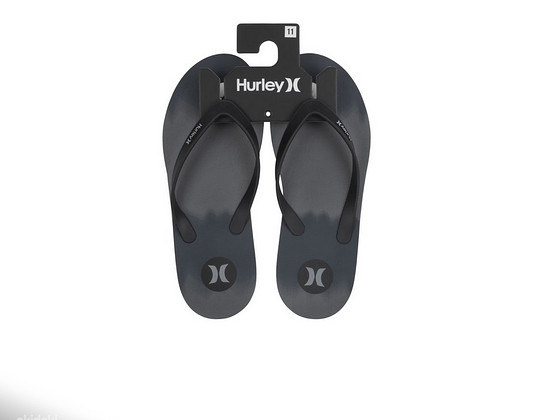 Новые шлепанцы Hurley, размер 9; 42-43; 28см