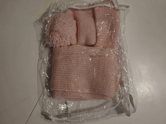 Laste käsitöökomplekt (müts ja sall)