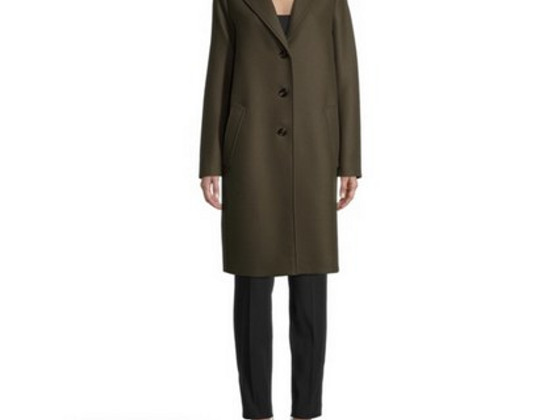 Hugo Boss шерстяное пальто, EU42