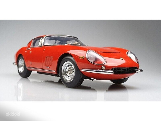 CMC 1/18 Ferrari 275 GTB/C 1966 Красный #M-210 НОВЫЙ