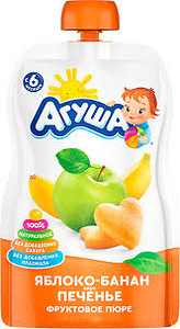 Фруктовые пюре агуша (2 фото из 2)