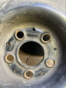 Plekkveljed R15 6_1-2_Jx15H2 ET49 + rehvid A1244001202 (1 foto / 8)