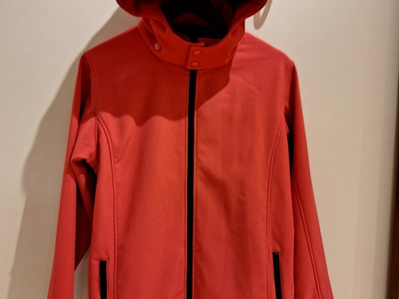 Новая куртка из водоотталкивающей ткани, внутри флис, XL-XXL