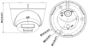 IP-kaamera DS-2CD1343G2-LIU(2.8MM) Smart Hybrid Light (2 foto / 5)