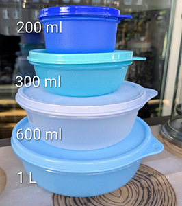 Tupperware kausid, suurused kuni 14 L (1 foto / 3)