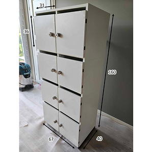SUPER Lukustavad kapid garderoob riidekappid kappid (4 foto / 6)