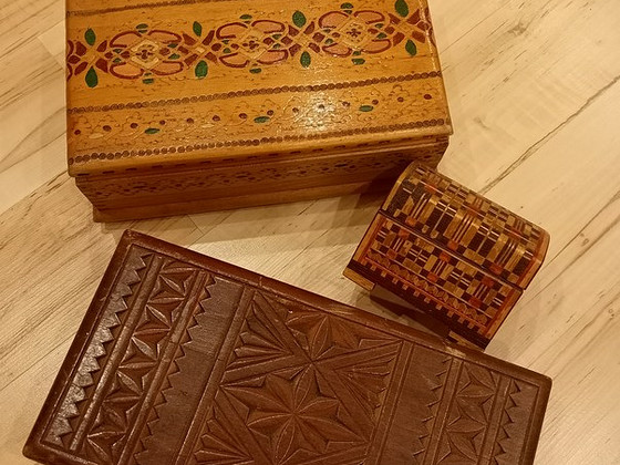 Винтажные шкатулки
