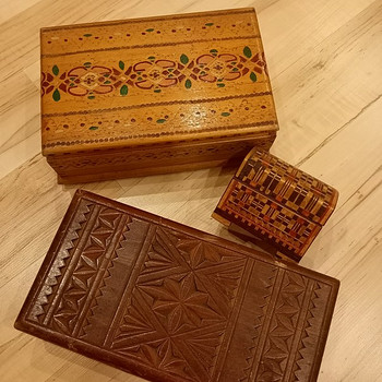 Винтажные шкатулки