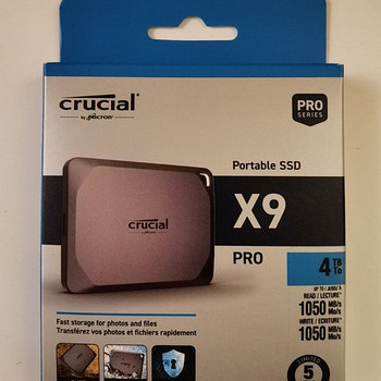 Crucial X9 PRO 4TB Väline kõvaketas SSD (Avamata, uus)