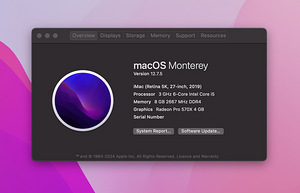 Apple 27" iMac with Retina 5K Display 2019 (2 foto / 6)
