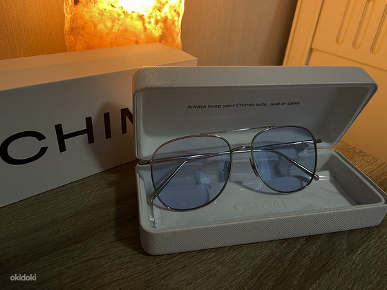 Päikeseprillid CHIMI Pilot light blue