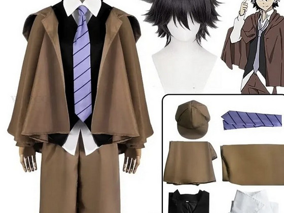 Cosplay Edogawa Ranpo / suur detektiiv hulkuvate koerte hulgast