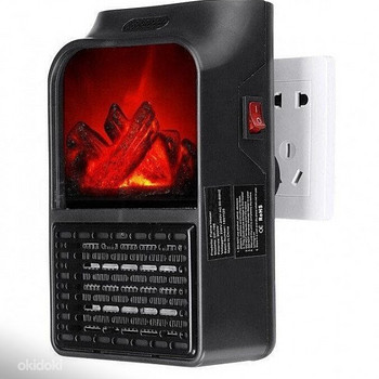 Портативний обігрівач тепловентилятор камін Flame Heater 900