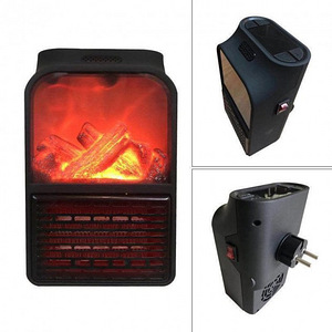 Портативний обігрівач тепловентилятор камін Flame Heater 900 (6 фото з 10)