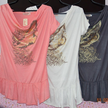 Новые туники , размеры S/M , L /XL