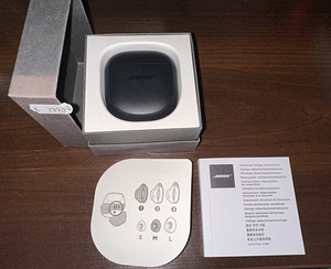 Bose QC II Earbuds - mürasummutusega kõrvaklapid (uued) (3 foto / 3)