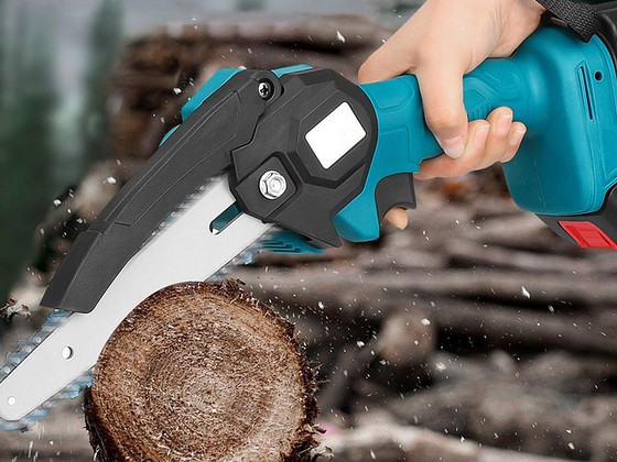 21V 6 Inch Cordless Electric Pruning Saw Wood Spliting Chain