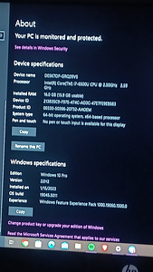 HP ноутбук (2 фото из 3)