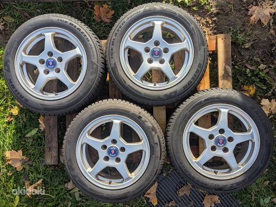 5x110 15" SAAB диски+шины