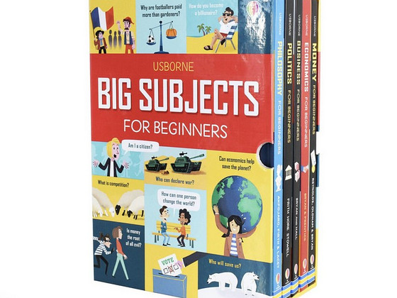 Usborne. Важные предметы для нпчинающих. 5 книг в наборе