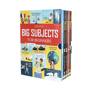 Usborne. Big subjects for beginners. 5 books collection. Box (1 foto / 4)